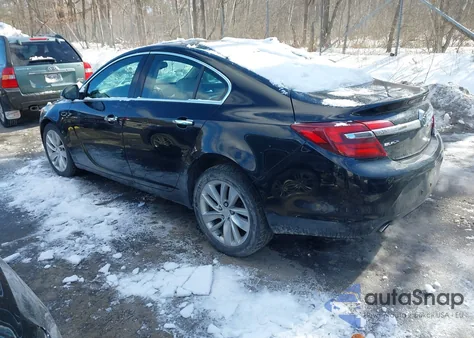 2014 Buick Regal Turbo/E-Assist Premium I from USA, damaged, VIN 2G4GN5EX3E9228781